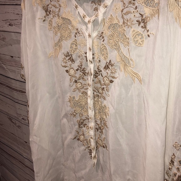 Johnny Was Egypt V neck tunic Poncho - Picture 7 of 8